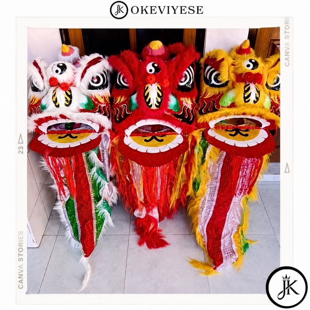 [ Best Seller ]Barongsai Anak Dan Orang Dewasa | Barongsai | MAINAN BARONGSAI ANAK BERKAULITAS
