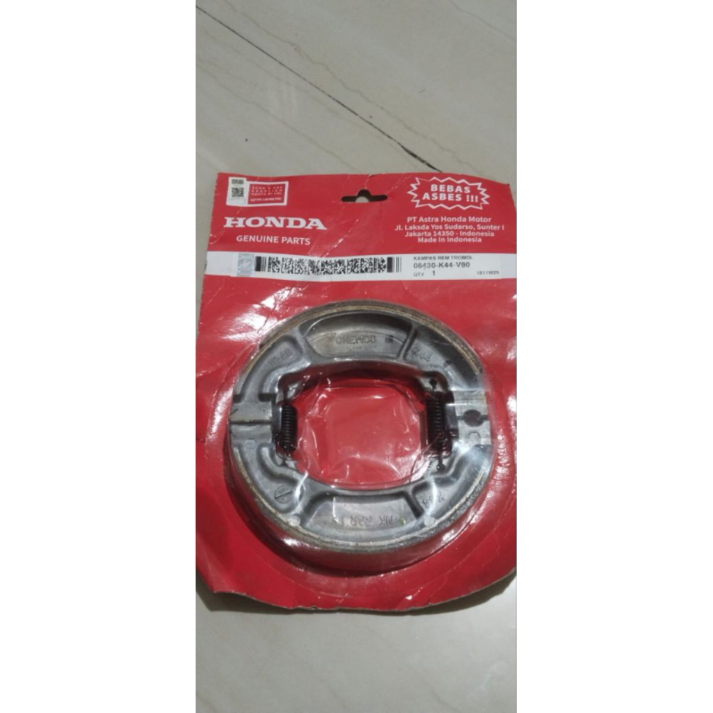 Kampas Rem tromol Honda Matic K44 Original Patt