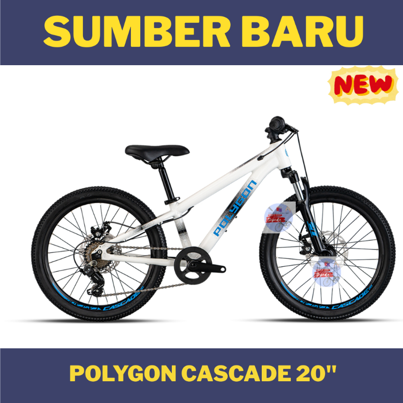 Sepeda Gunung Mtb Polygon Cascade 20" New Promo