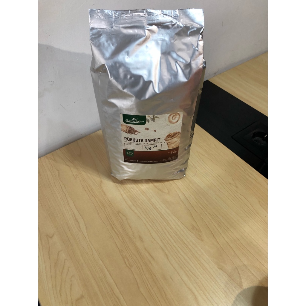 Biji Kopi Robusta Dampit Malang 1kg - Roasting Fresh Fine Robusta