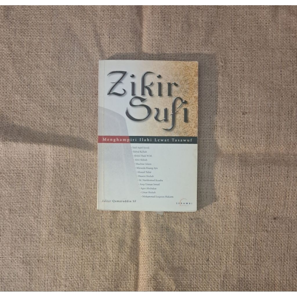 ZIKIR SUFI MENGHAMPIRI ILLAHI LEWAT TASAWUF