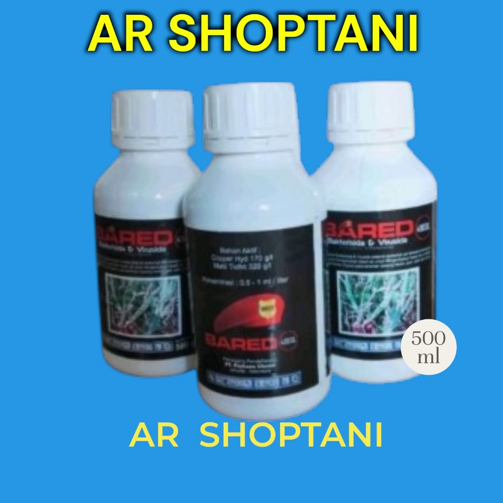 Bared 490sl 500ml fungisida sistemik bakterisida dan virusida