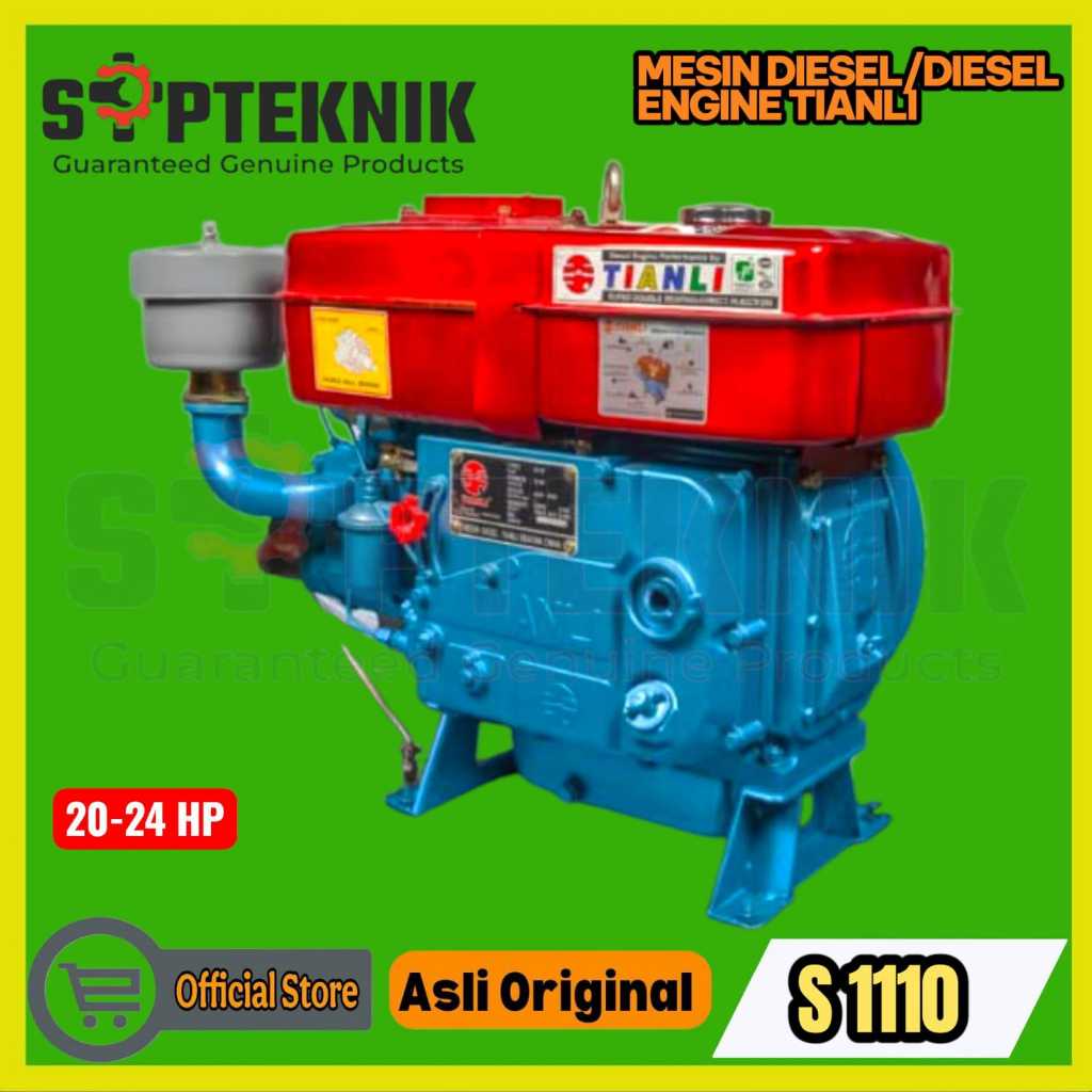 MESIN DIESEL/ENGINE DIESEL S 1110 22HP TIANLI