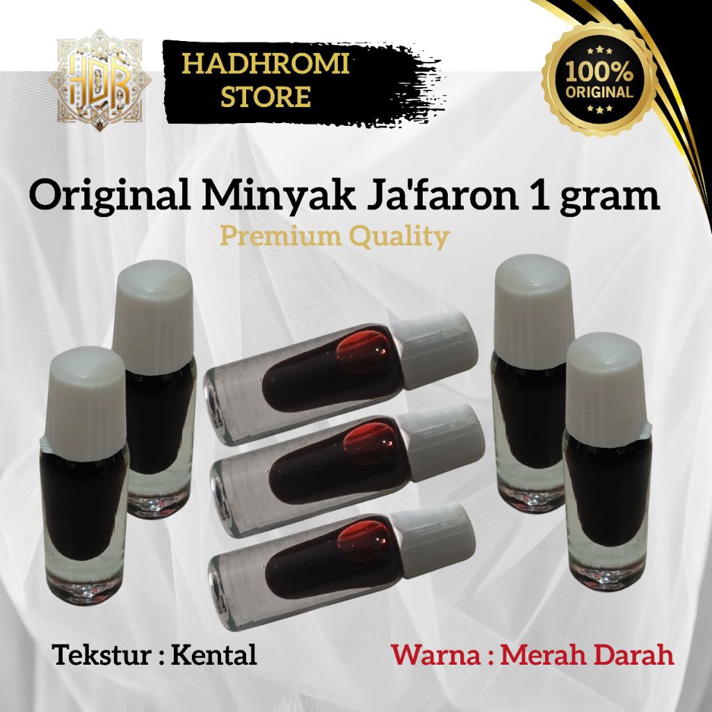 Ja'faron - Za'faron Merah Super Isi 1cc