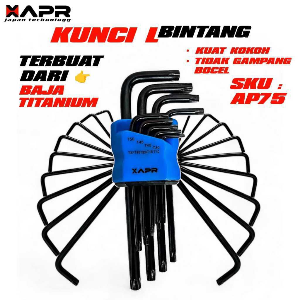 Kunci L 9 pcs Set APR
