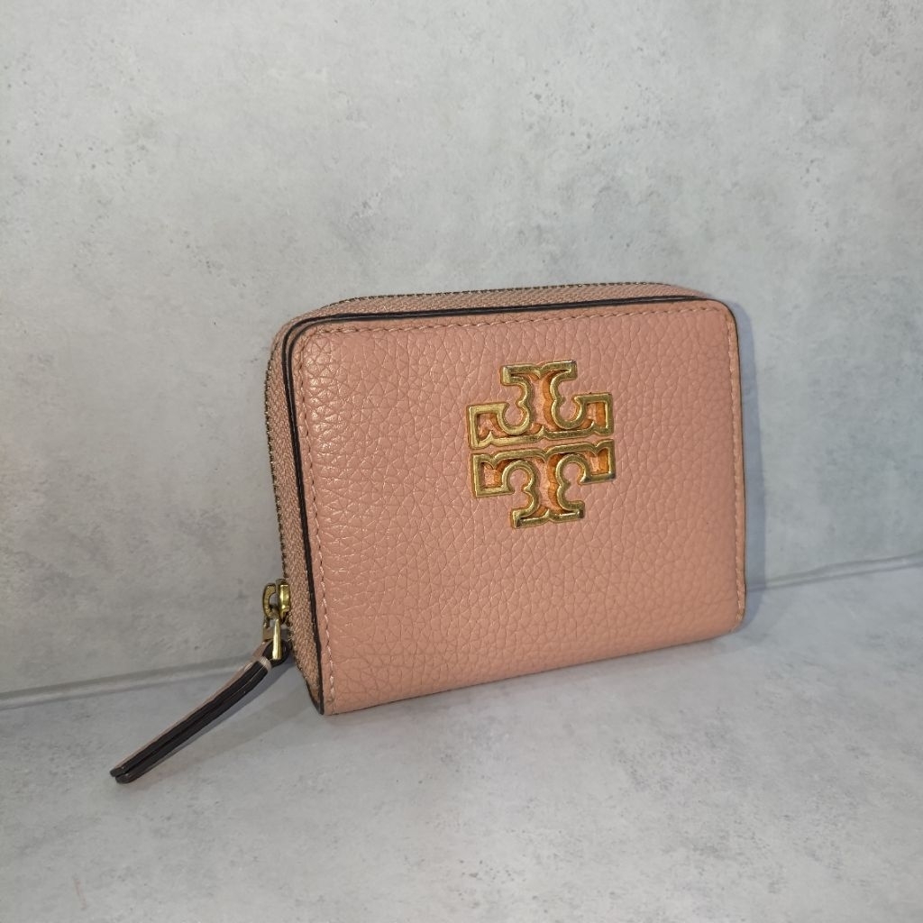 Tory Burch Britten Mini Pink Moon Wallet