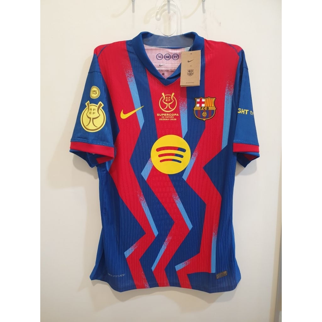Unik Jersey Barcelona 25/26 dari el classico #9 LEWANDOWSKI XXL