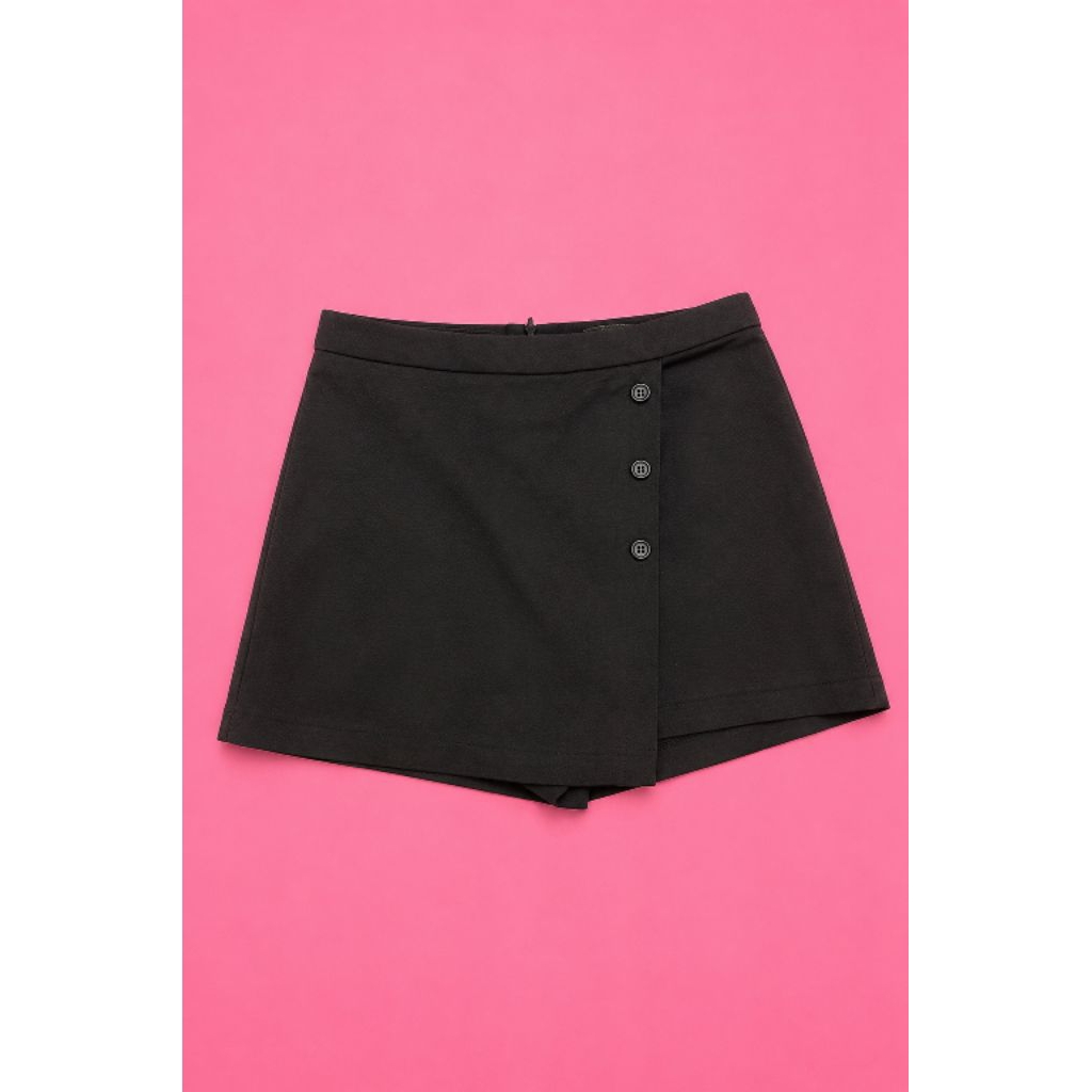 Rok Celana iora Black Mini Skort