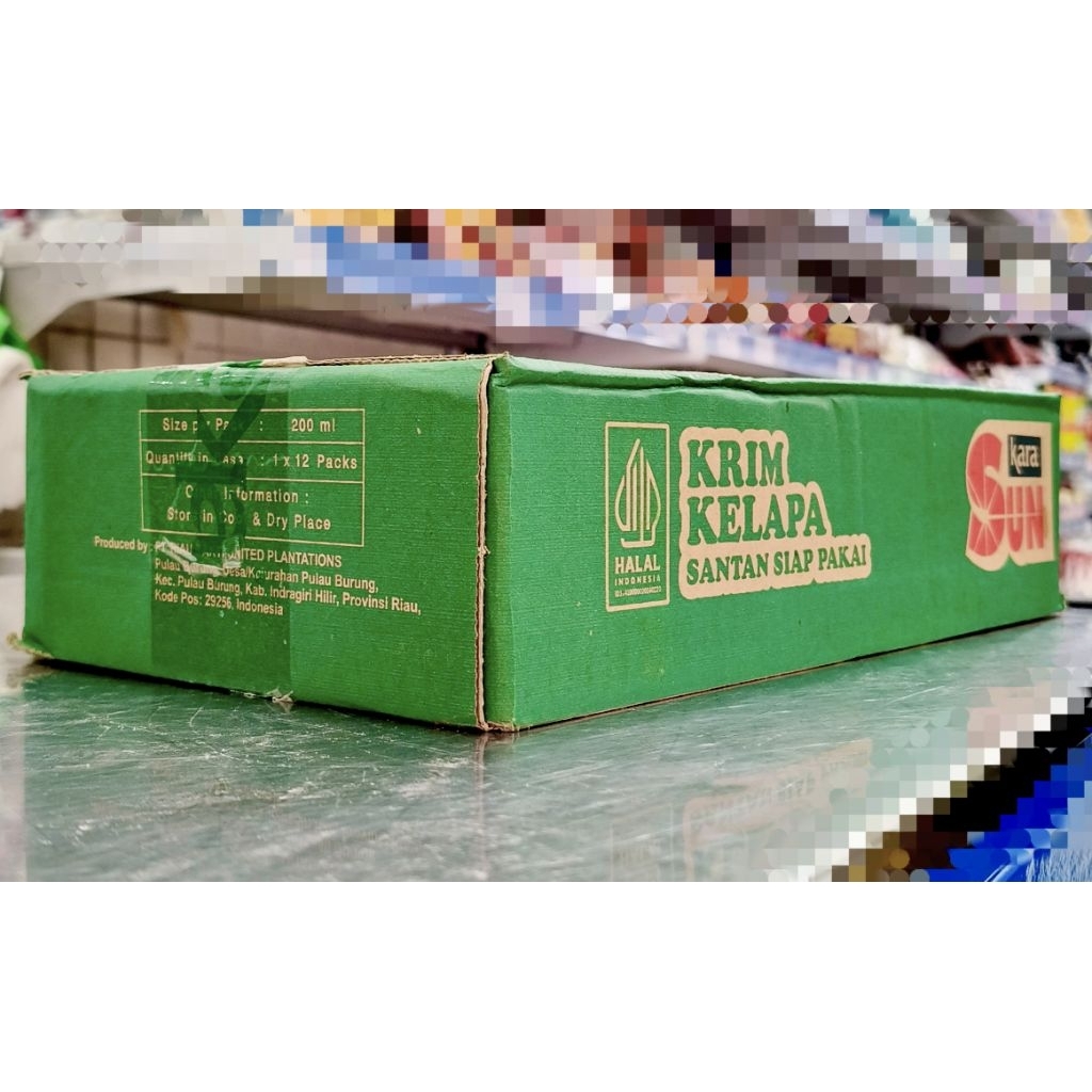 Sun Kara 200ml x 12pcs, 1Dus/Sun Kara 200ml
