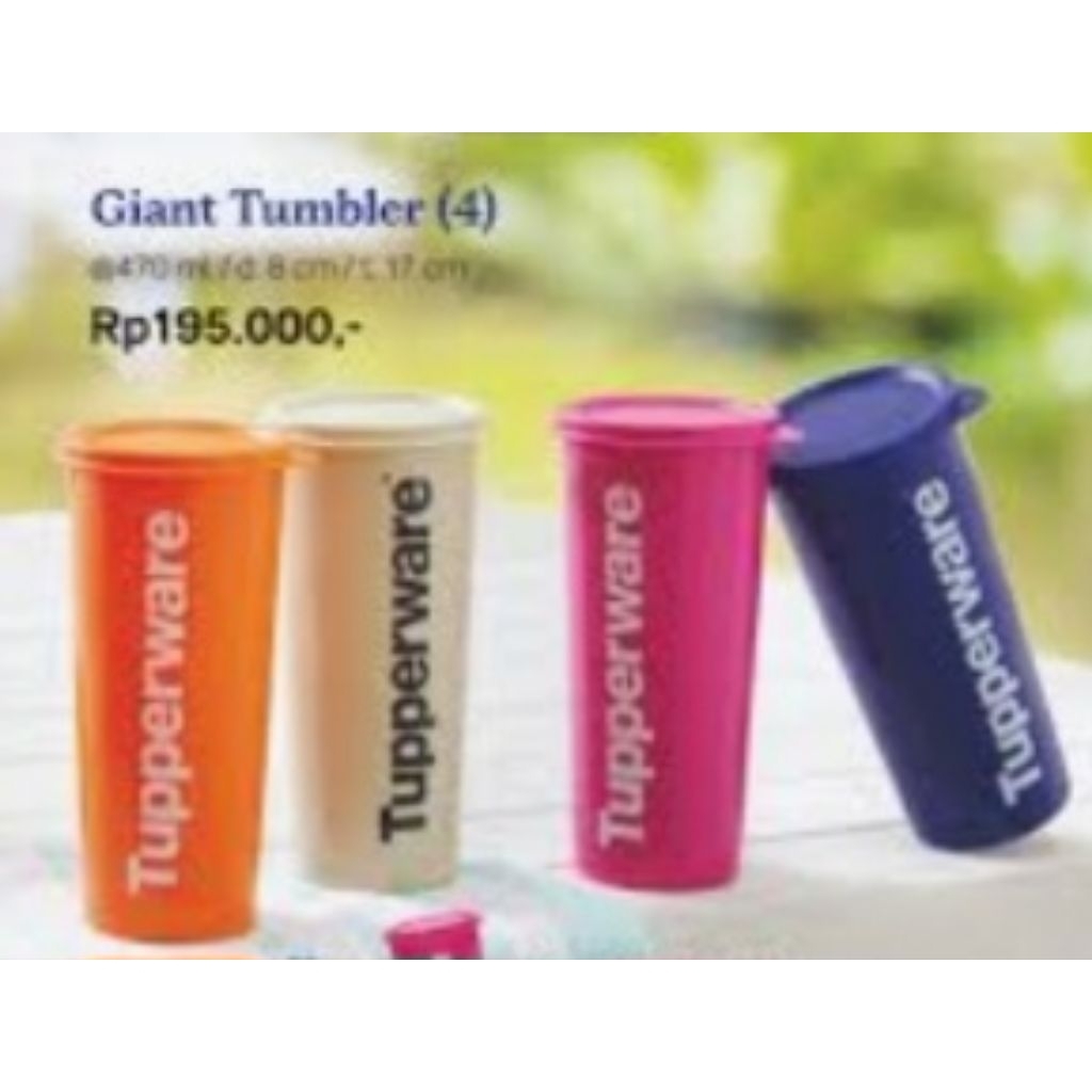 Giant Tumbler - Tupperware