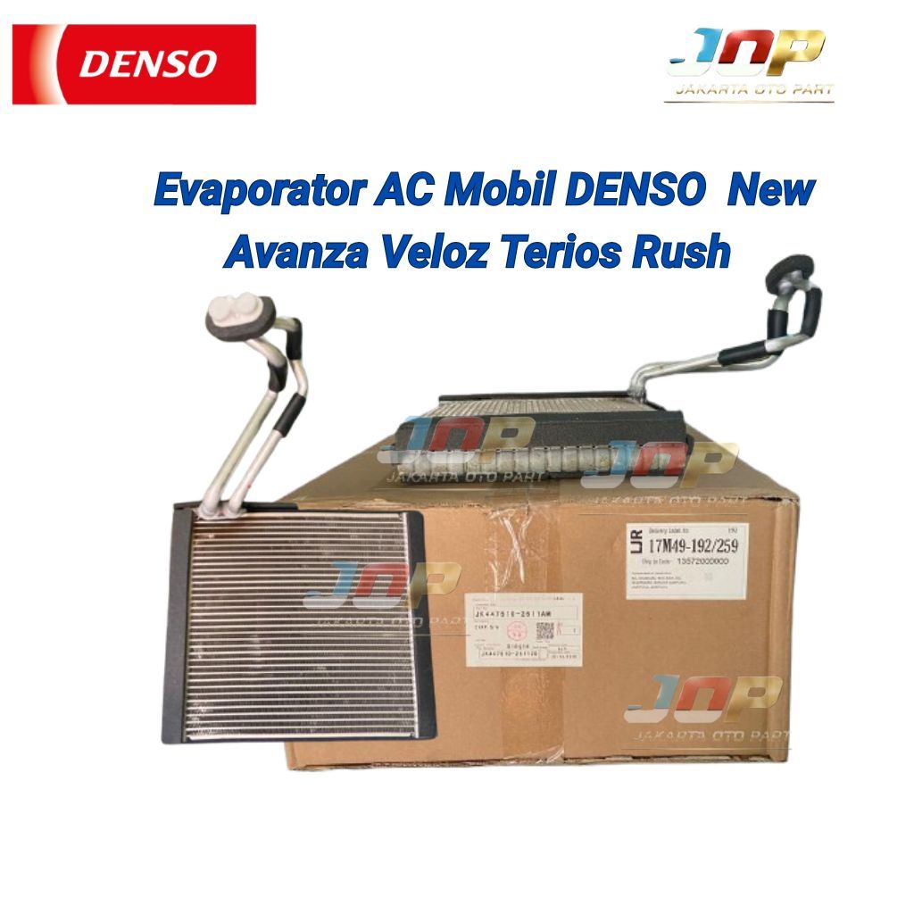 Evaporator AC Mobil DENSO Original All New Avanza Veloz Terios Rush 2012-2019