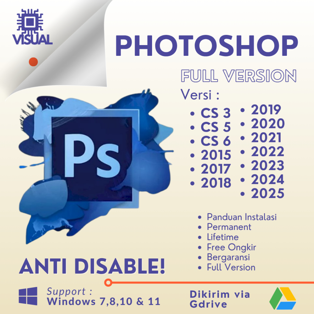 Photoshop Full Version Baru/Lama 2025 2024 2023 2022 2021 2020 2019 2018 2017 2015 CS6 CS5 CS3 Windo