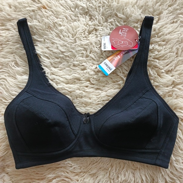 BH / Bra Big Cup Merk Sorex 02008 Tanpa Kawat Busa Tipis Ukuran 38 - 44