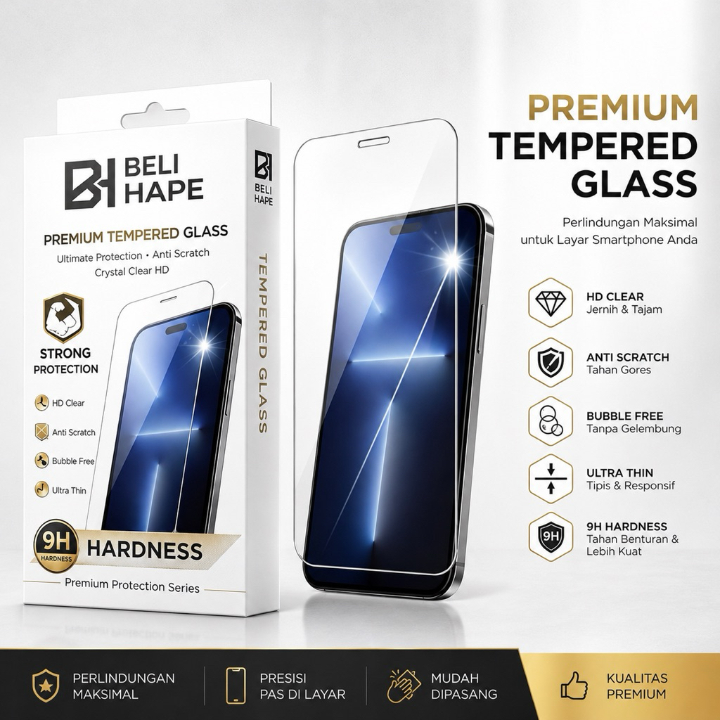 Beli Hape Tempered glass bening oppo A52, A53, A55, A56