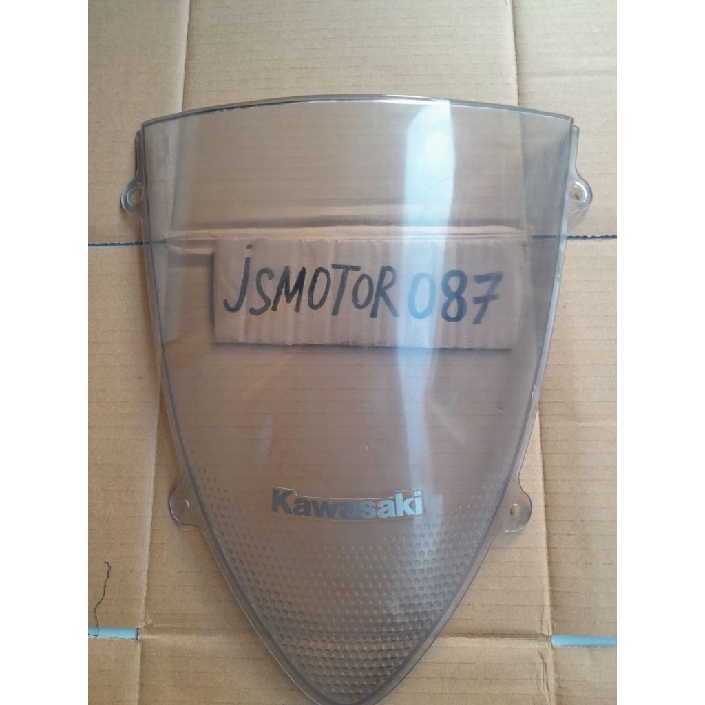 VISOR WINDSHIELD KAWASAKI NINJA 250R KARBU ORIGINAL COPOTAN ORI