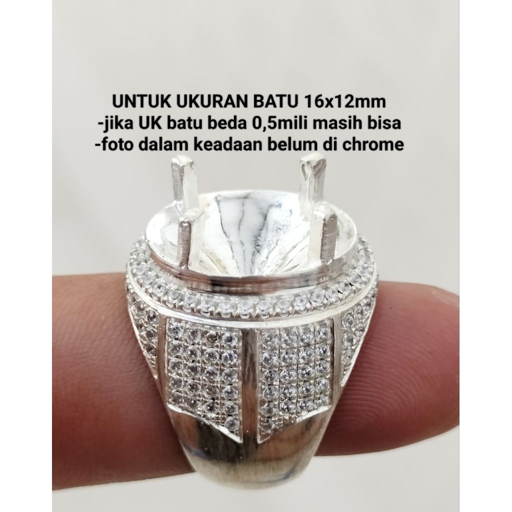 RING ALSUP TERBARU MODEL PERAK MICROSETTING