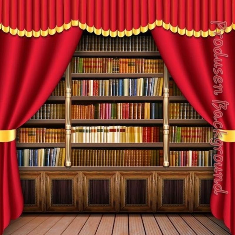 Kain Background Wisuda Tirai Merah Studio Photo Backdrop Kain gantung Backdrop