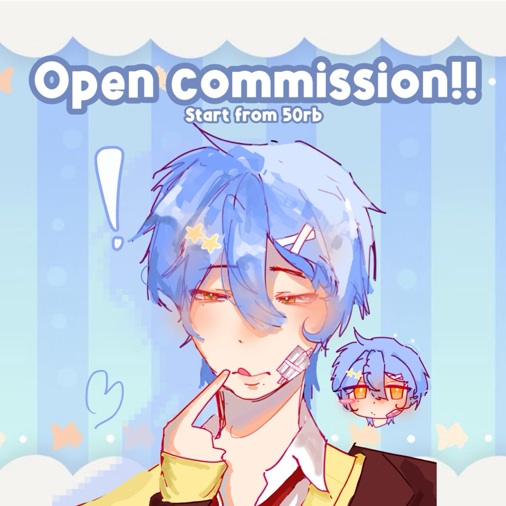 Art Commission || Jasa gambar digital || Digital Art || Read desc