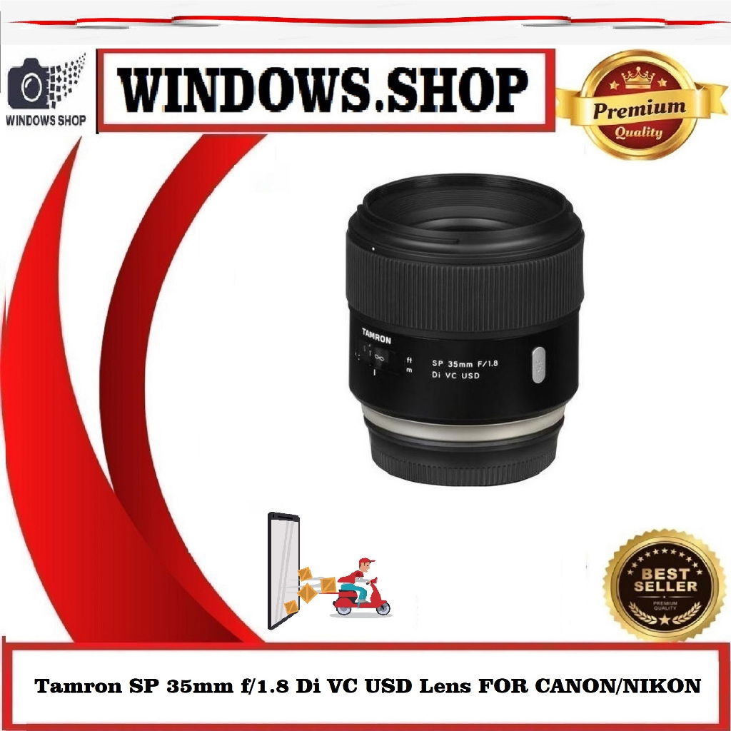 Tamron SP 35mm f/1.8 Di VC USD Lens For Canon/Nikon