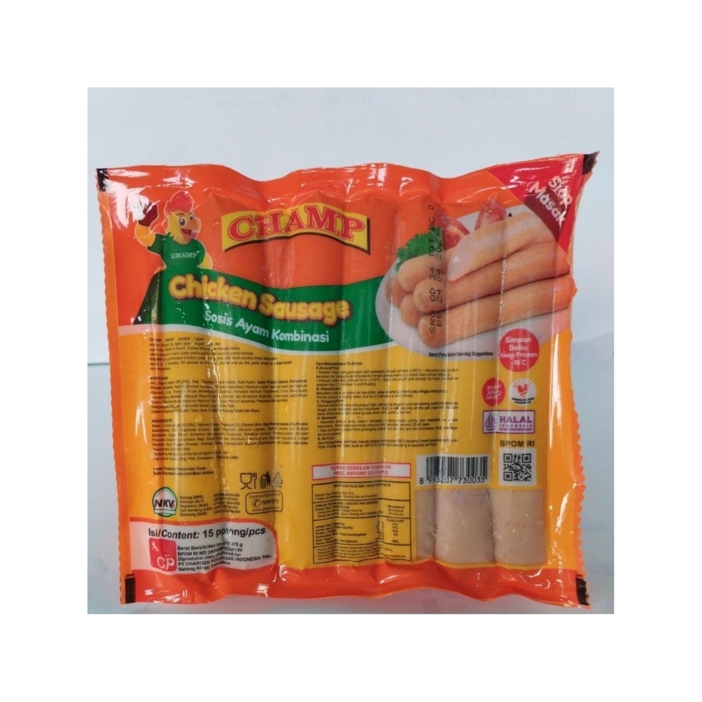 Champ Sosis Ayam 375gr isi 15