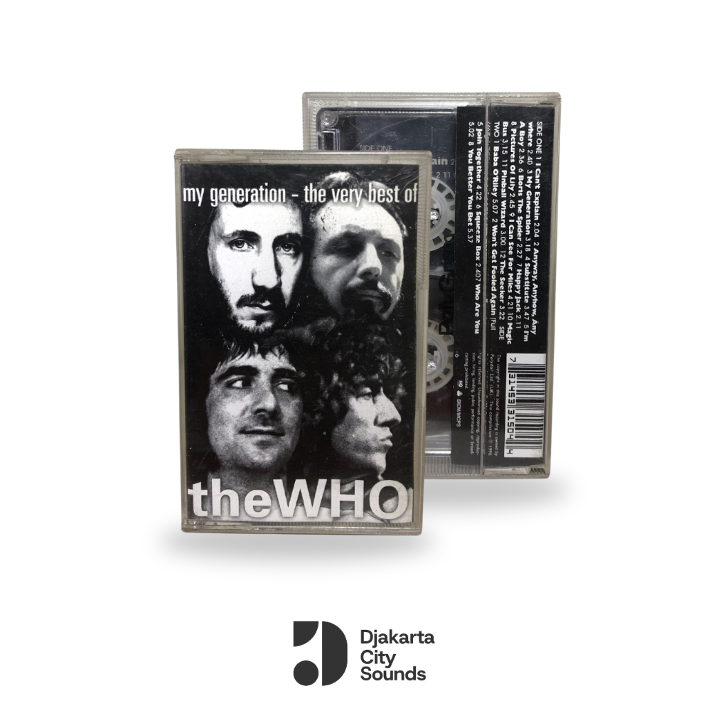 Kaset Pita The Who - My Generations The Very Best Of The Who