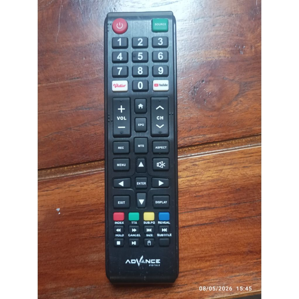 REMOTE ADVANVE ADV-3203A ANDROID ORIGINAL BEKAS