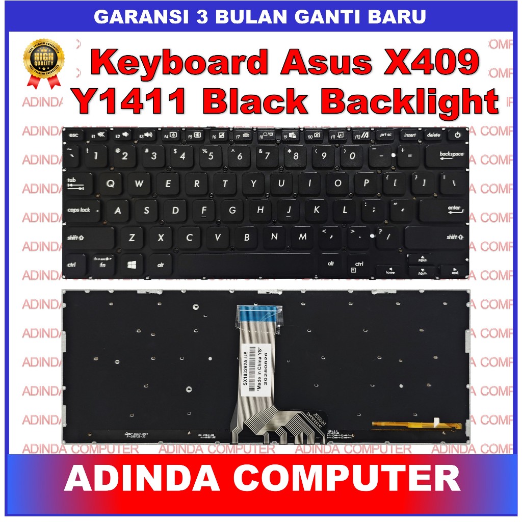 Keyboard Asus X409 A416 A416M A416MA A416MAO A416JX Backlight