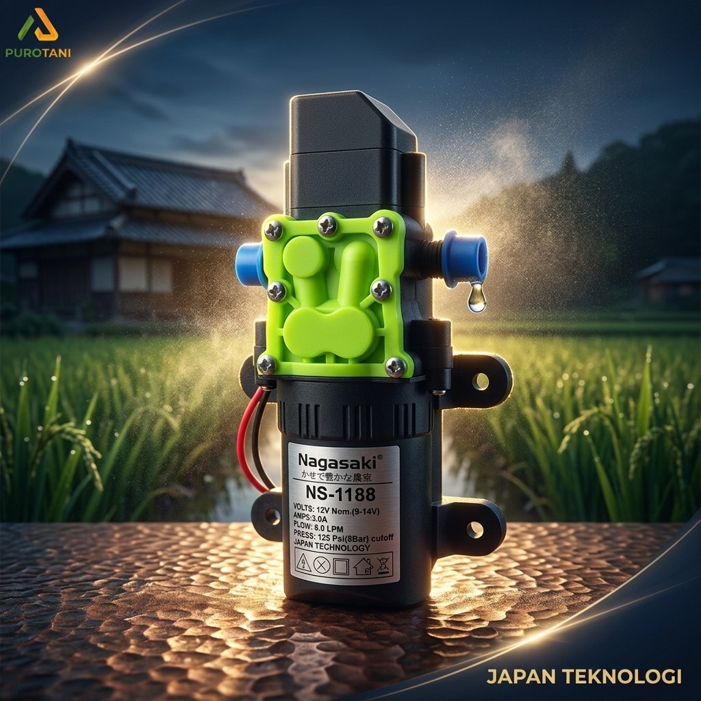Dinamo Sprayer Tangki Elektrik 12 volt DC Nagasaki