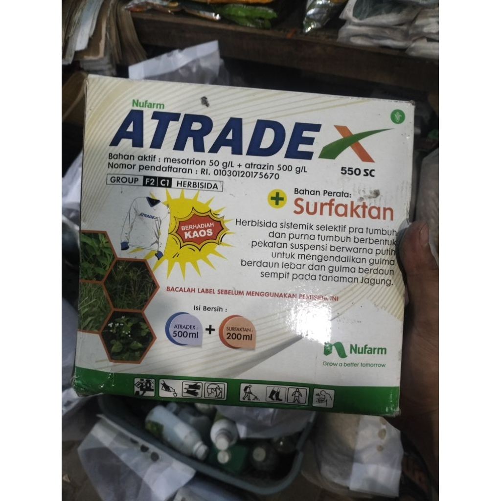 nufarm Atradex 550 SC gratis kaos