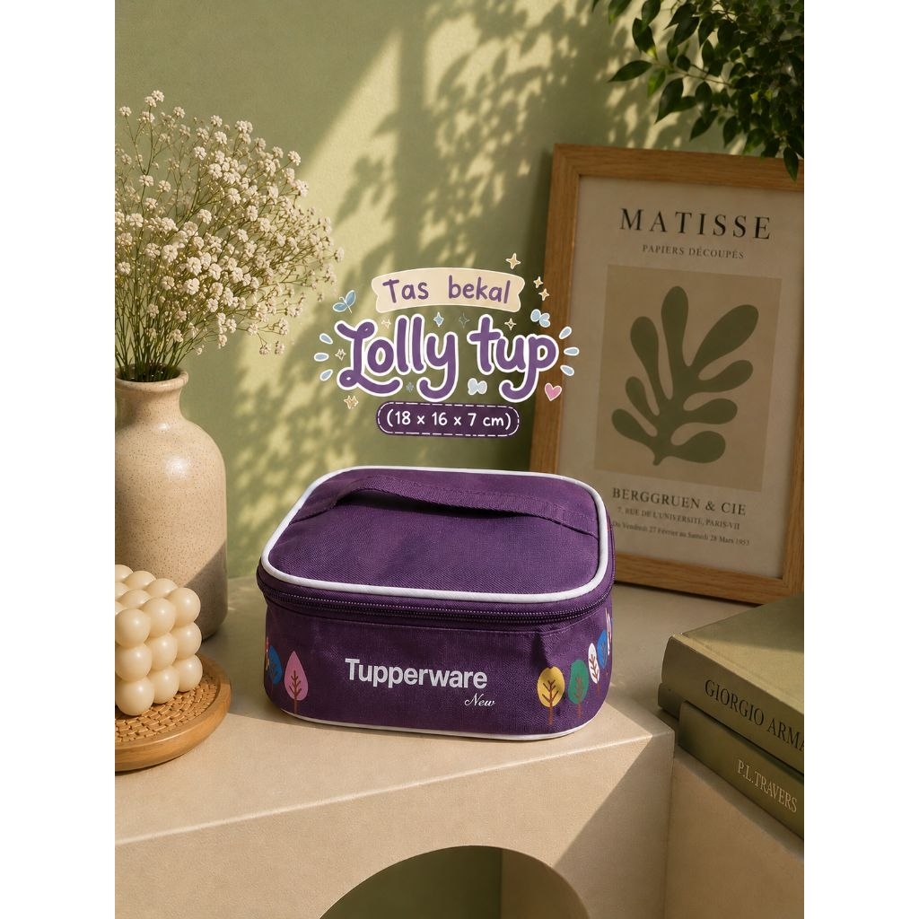 Tas lolly Tup Tas bekal wadah tupperware lolly tup