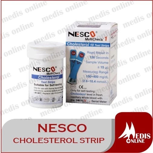 Strip Refill kolesterol Nesco / Strip Cholesterol Nesco / Strip Kolesterol Nesco