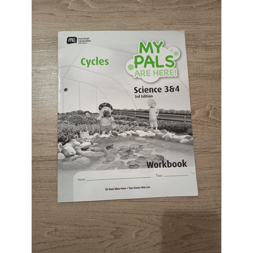 My pals are here science 3&4 3rd edition workbook cycle buku pelajaran