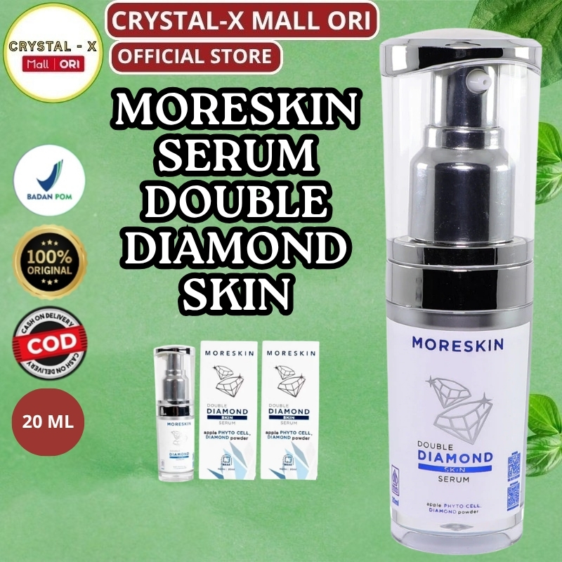 Serum Wajah Moreskin NASA Glowing Cerah Alami untuk Kulit Kusam dan Flek Hitam