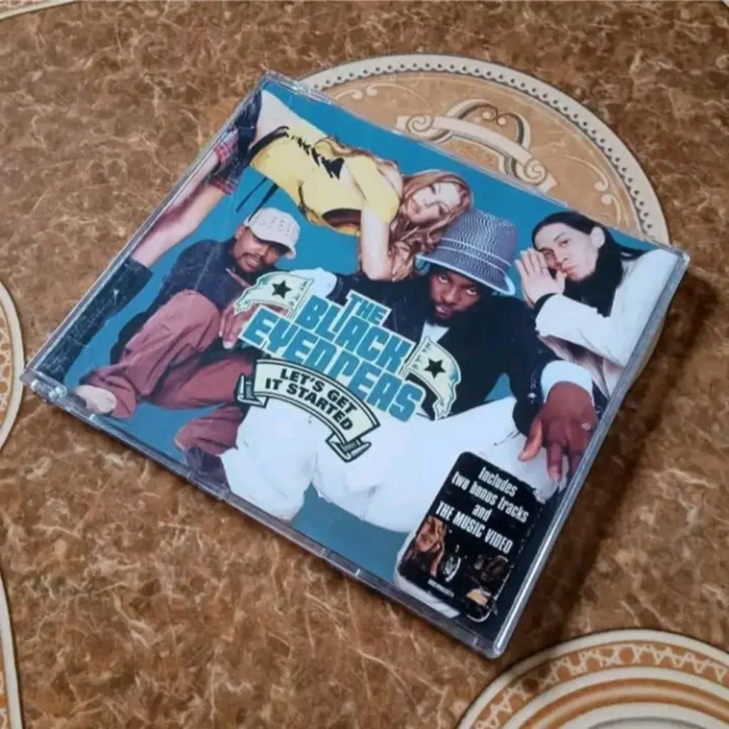 The Black Eyed Peas - Let's Get It Started (CD, Maxi, Enh) (A&M Records, Will.i.am Music Group - 060