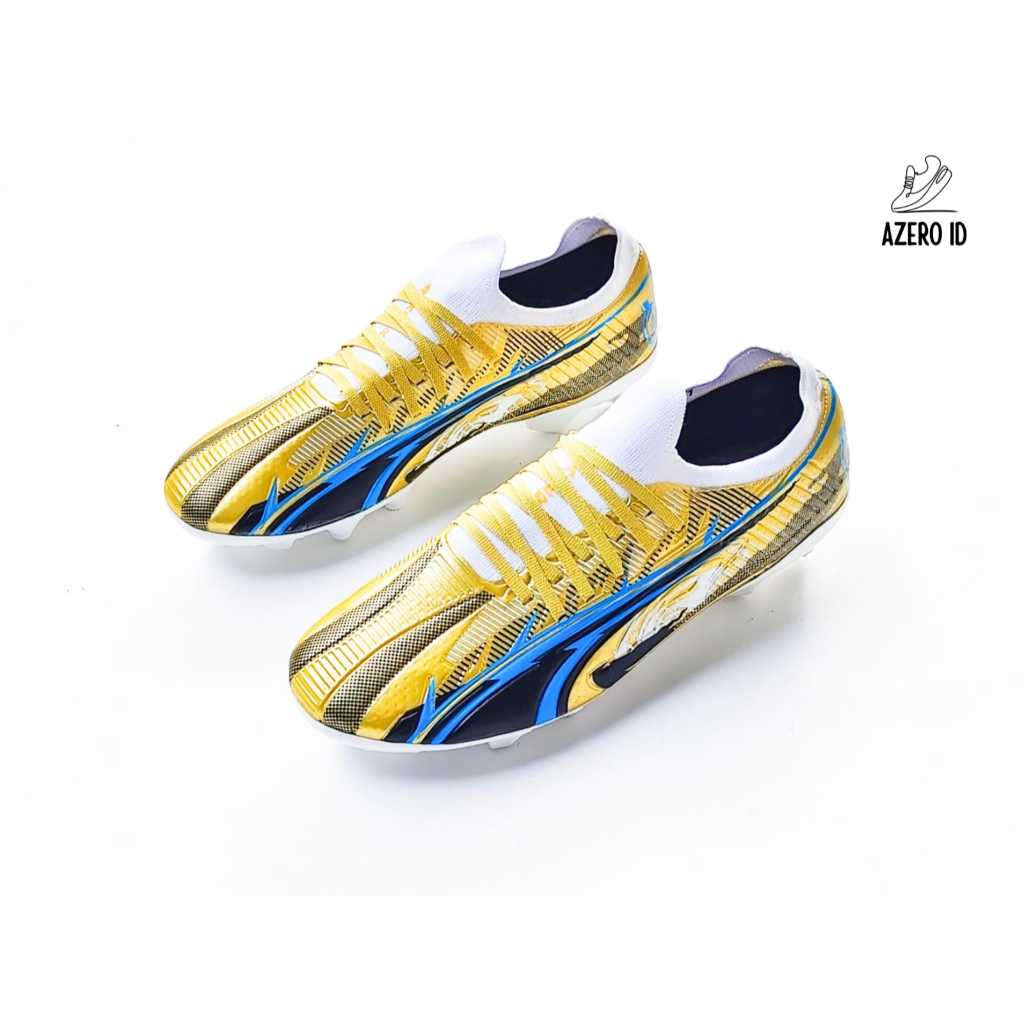 Sepatu Bola AZERO TRIBAL Gold Size 38-43