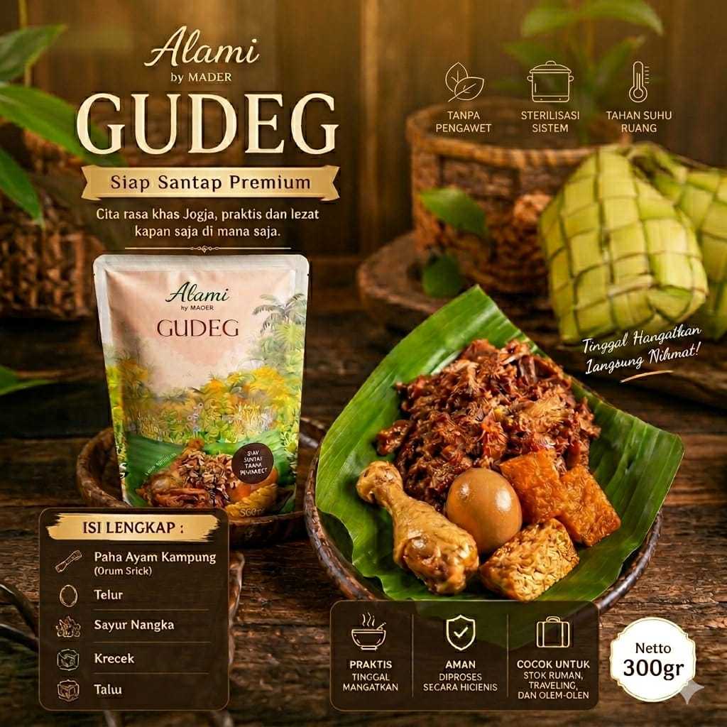 Gudeg Ready To Eat | Gudeg Komplit Oleh-oleh Khas Jogja