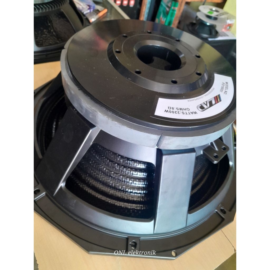 komponen speaker 18 inch  LAD 1880/II CARBON COIL 5