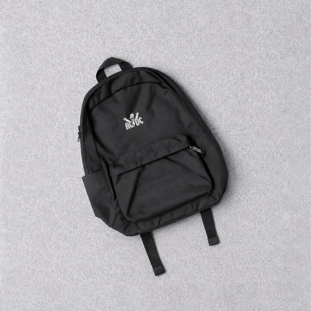 Tas Ransel Sekolah Pria Distro Motif Metal Kece Tas Cowok Keren Metal