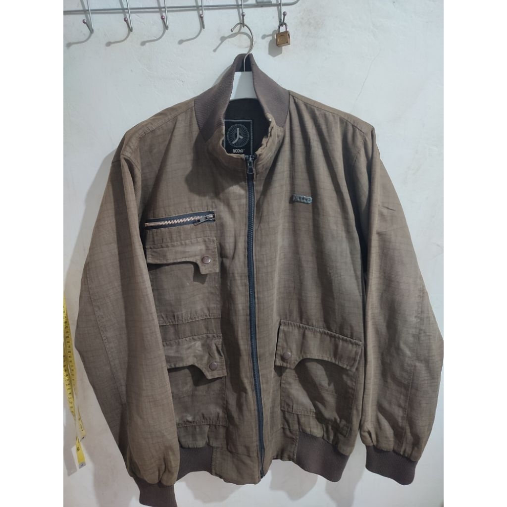 jacket casual suede tartan