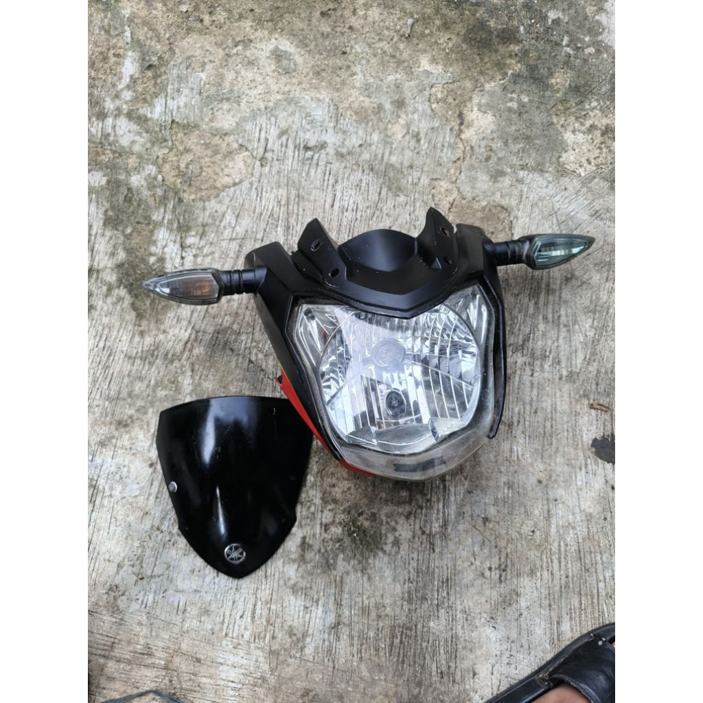 fulset batok lampu + refletor vixion nvl set sen original