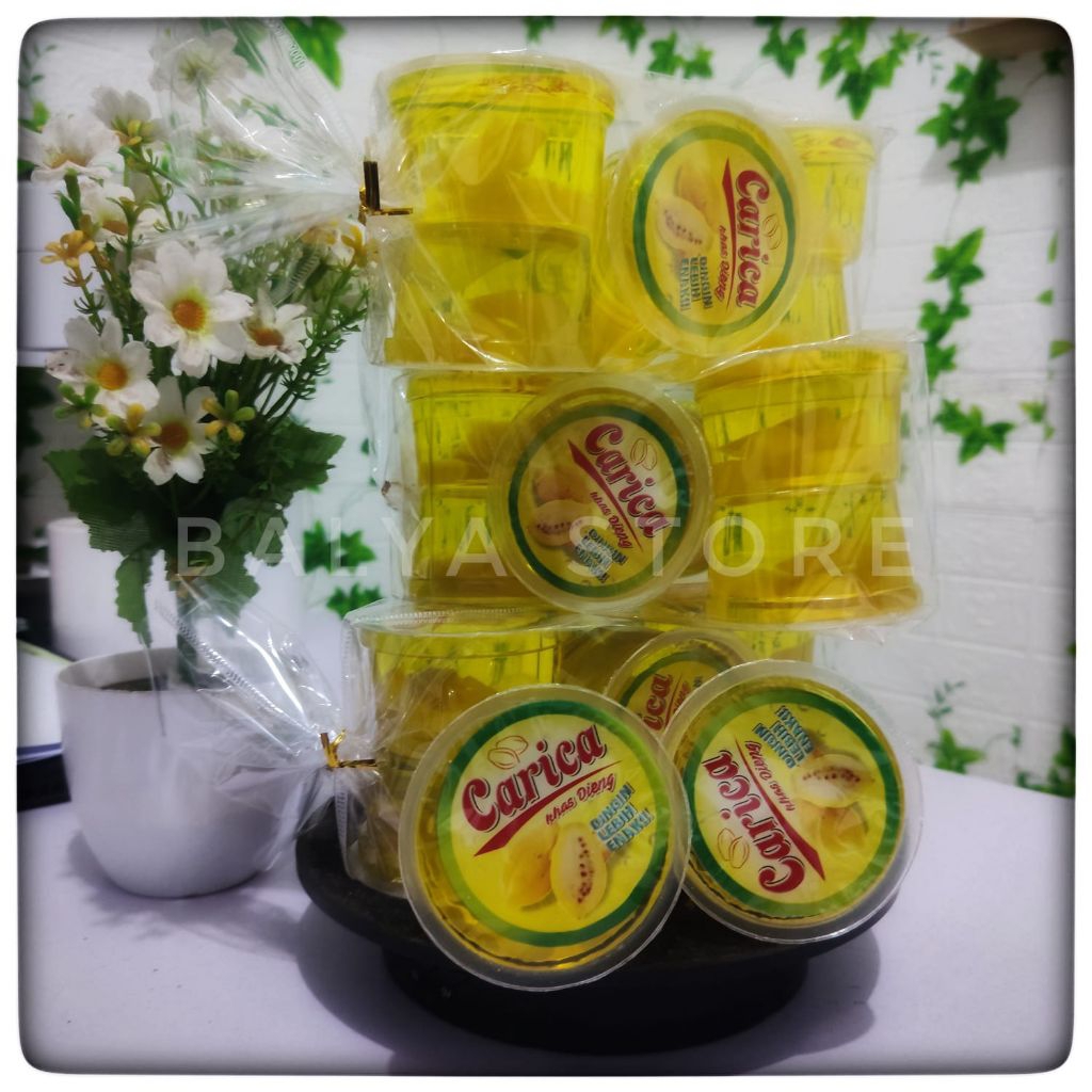 CARICA KHAS DIENG 125 ML | isi 6 cup | Ekonomis Berkualitas