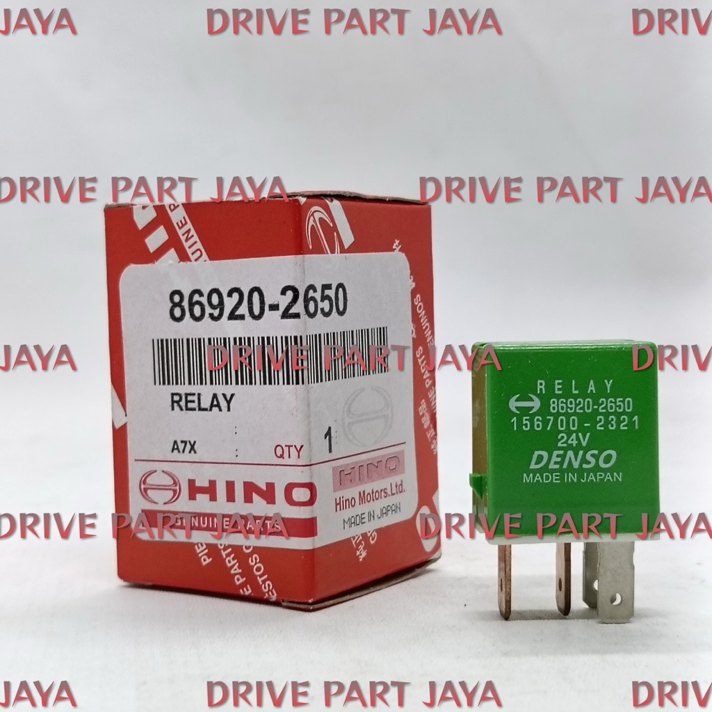 RELAY KAKI 4 24V HINO DUTRO 85920-2650