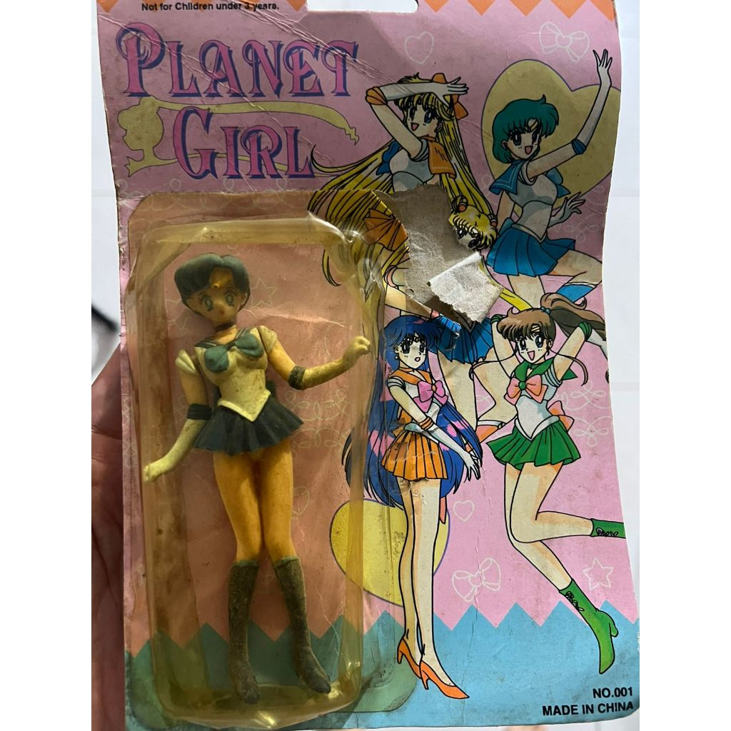 mainan anak action figure sailor moon mercury planet girl vintage jadul unik langka KW