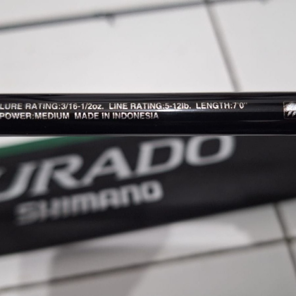 Joran shimano curado 12lb panjang 210cm