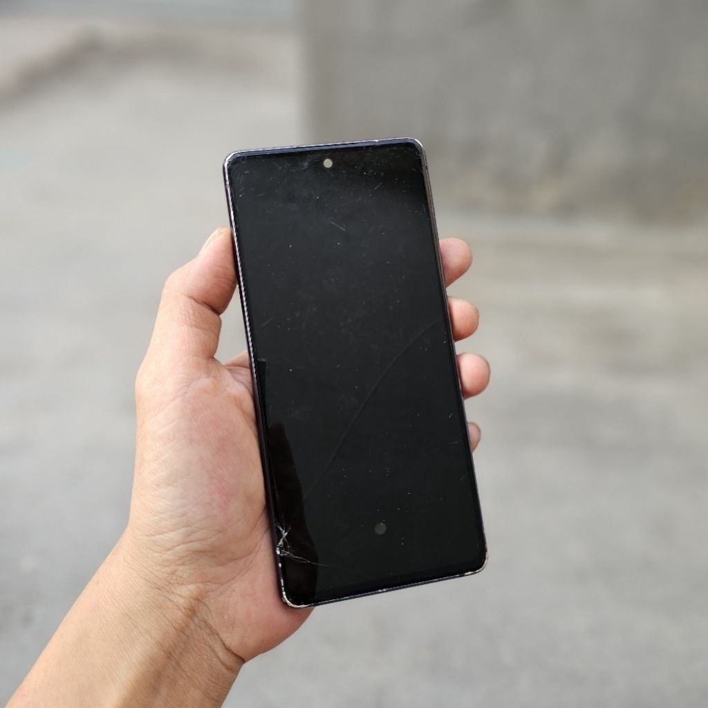 LCD SAMSUNG GALAXY S20 FE ORIGINAL PLUS FRAME MINUS RETAK NORMAL