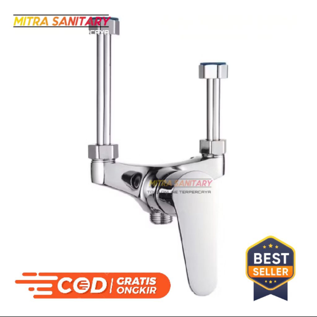 Kran Mini Mixer Water Heater Listrik Instalasi Luar Tanpa Bobok Body Besar