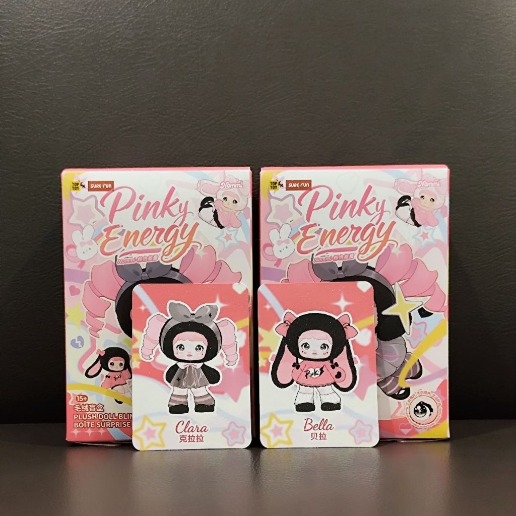 NOMMI PINK ENERGY  - bag charm - figure - boneka Nommi - Nommi Mushroom - Gantungan tas