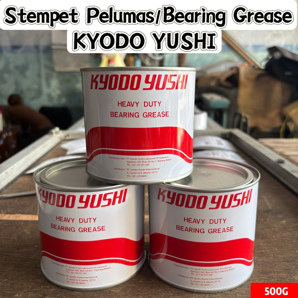 Grease Bearing Pelumas Kyodo Yushi Original 500G / Gemuk KyodoYushi / Pelumas Laker Kyodoyushi / Ste