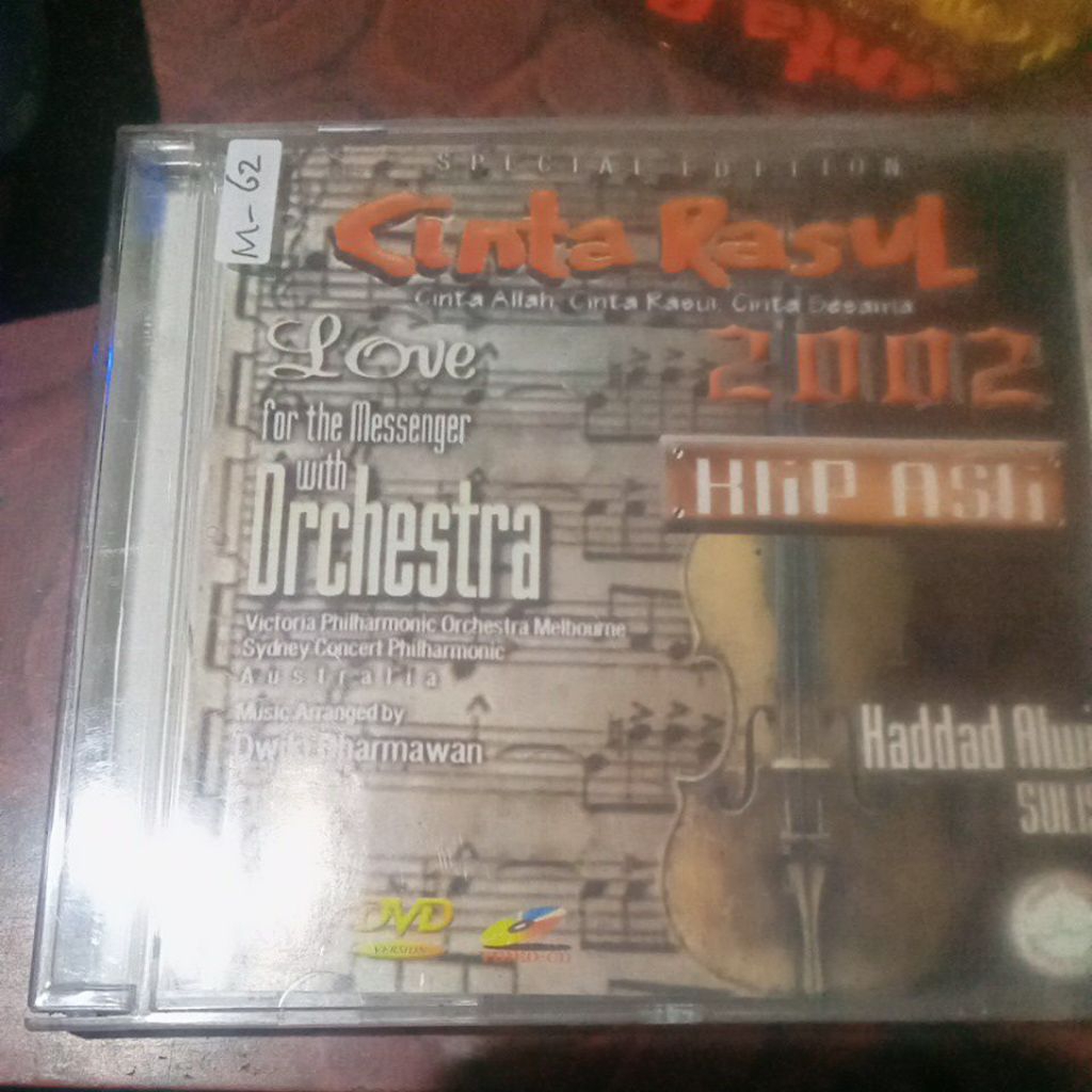 VCD CINTA RASUL M-62