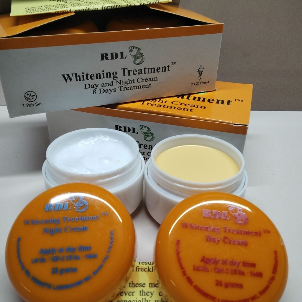 Cream Pemutih Wajah RDL 8 Hari - Mencerahkan, Melindulngi, Memuluskan